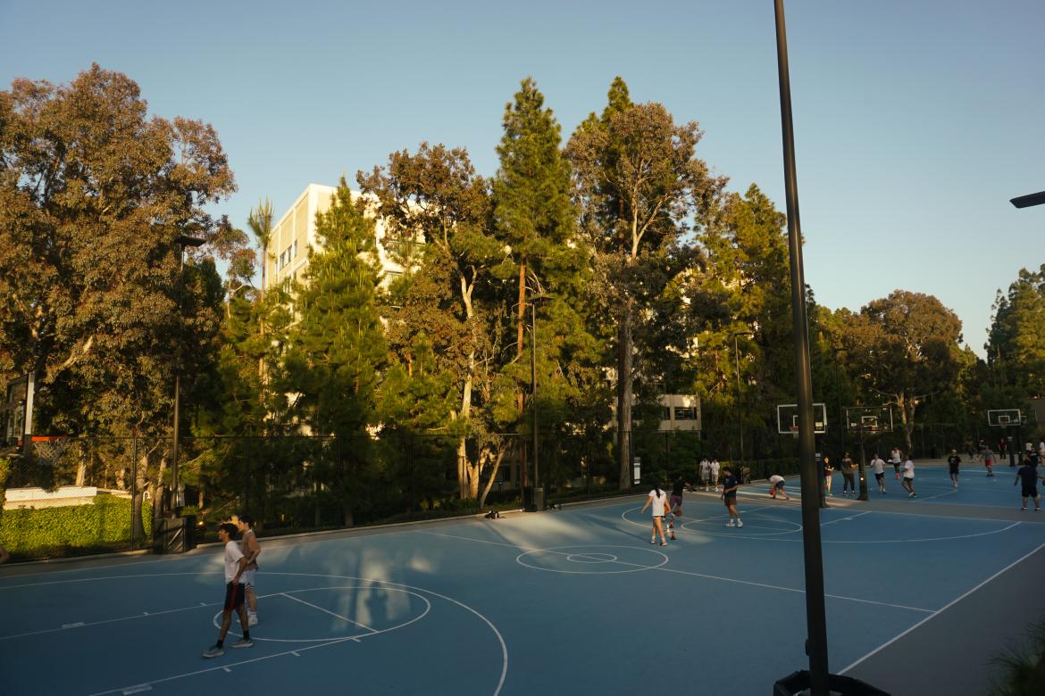 Outdoor Basketball Court