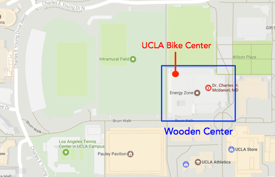 Map of Bike Center