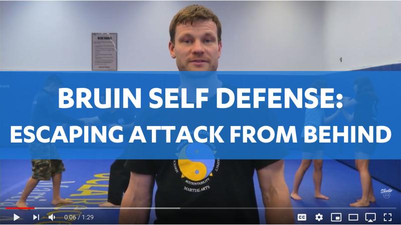 Bruin Self Defense: Escaping Attack From Behind