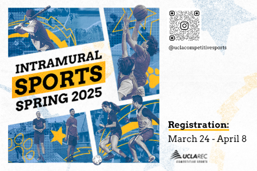 Intramural Sports Spring 2025. Registration March 24 - April 8