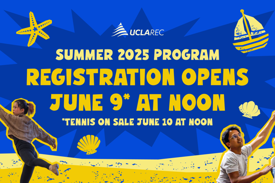 Summer 2025 Program Registration Opens June 9 at Noon. Tennis on sale June 10 at Noon.