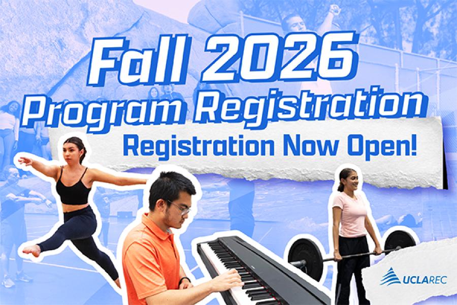 Fall 2026 Program Registration. Registration Now Open!
